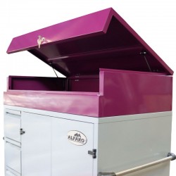 Coffre de malle Midi RAL 4007