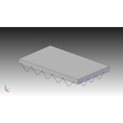 Bâche plate pour benne PW2.3