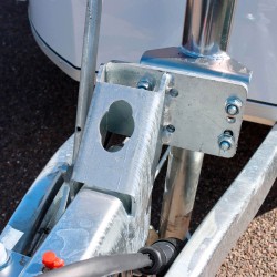 Support roue jockey 3500 Kg max