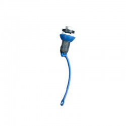 Prise de charge batterie bleue