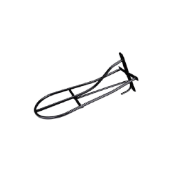 Porte selle fixe en métal peint...