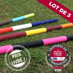 Lot de trois barres Barnotti 2m