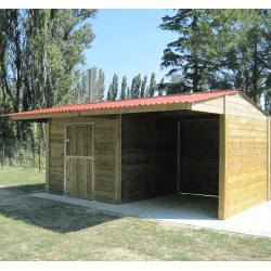 Box Cottage en pin du nord...