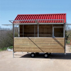 Cabane de jury mobile 2,30 m x...