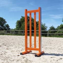 Chandelier Aluminium double Orange