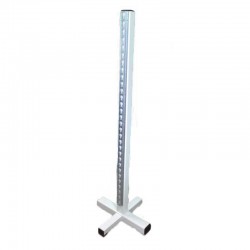 Chandelle Aluminium simple blanche