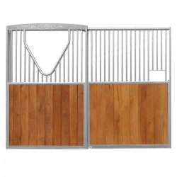 Façade en pin avec col de cygne